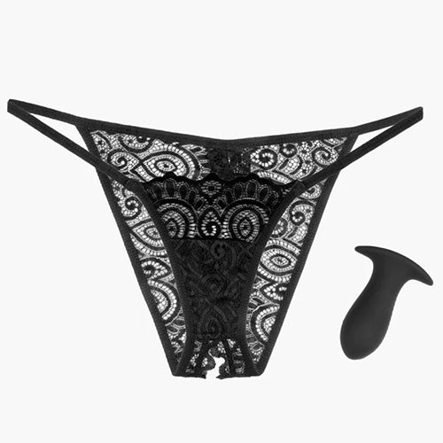 Vibrador Hookup Panties Remote Lace Peek-a-Boo S-L