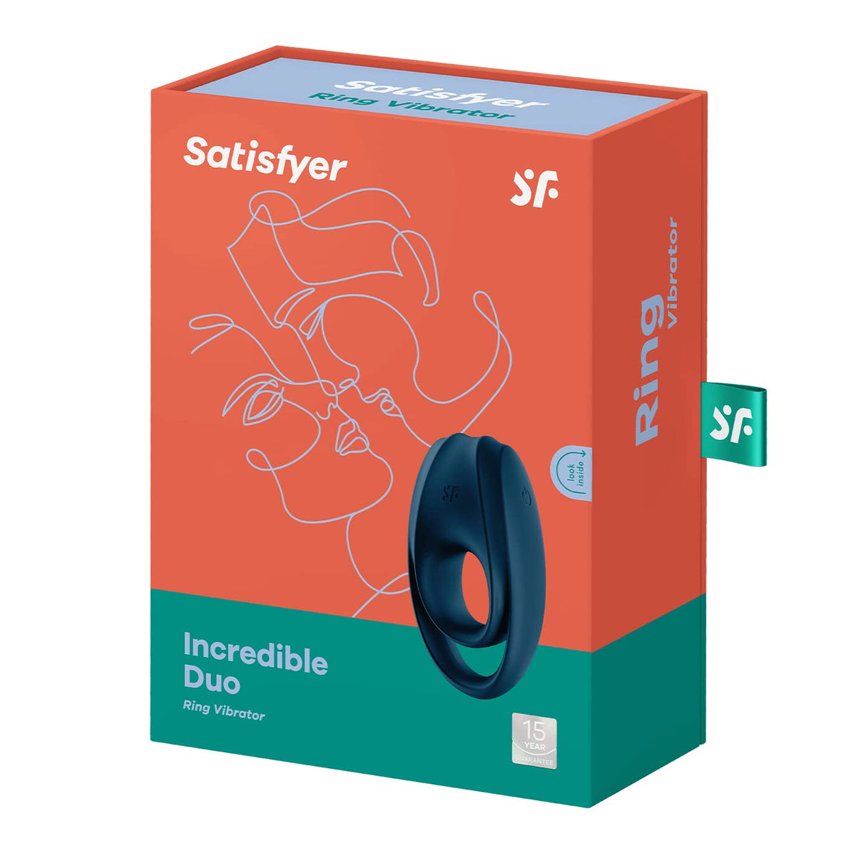 Anillo Satisfyer Incredible Duo Ring - Dark Blue