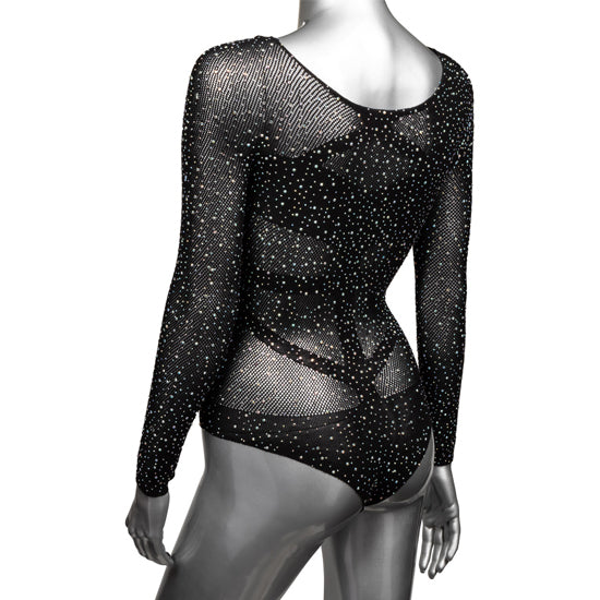 Body Radiance Long Sleeve Body Suit - Plus Size