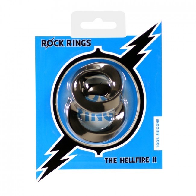 Anillo Rock Rings Hellfire Ll 2 Pack