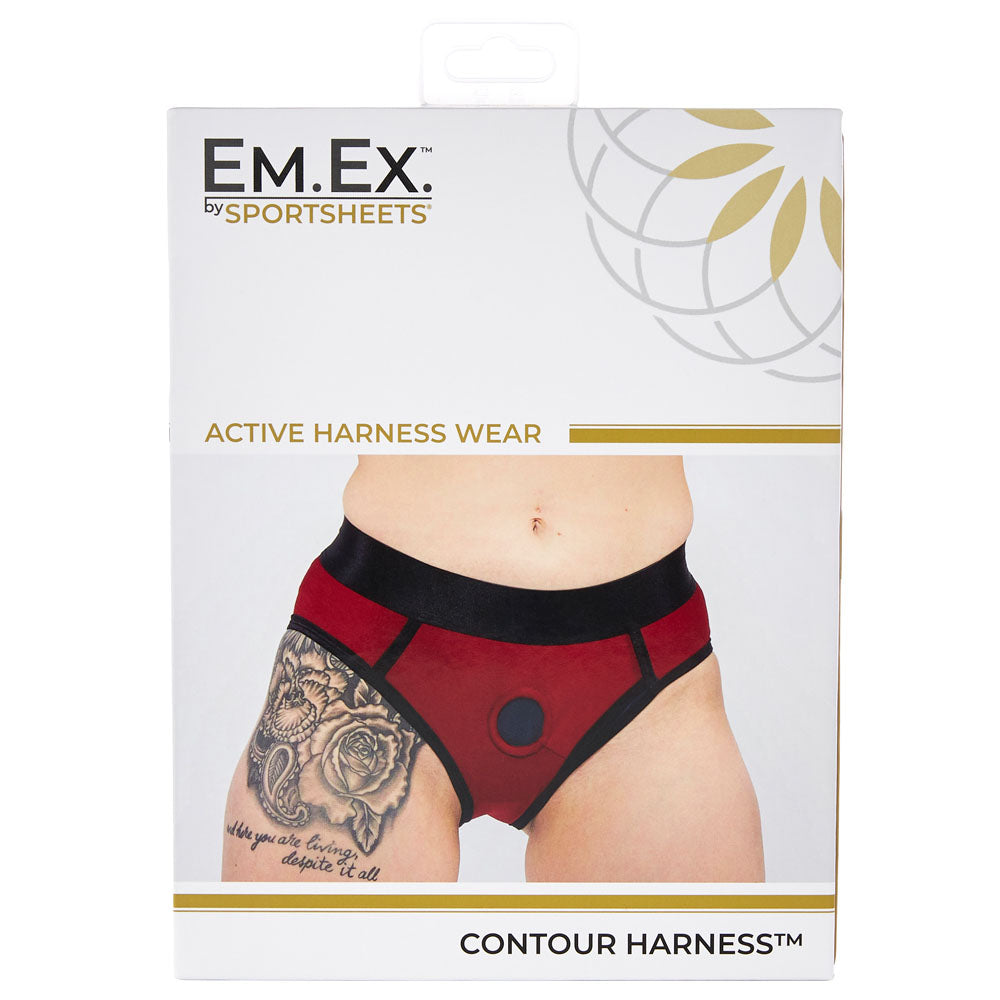 Active Harness Wear Em.Ex - Scarlet/Navy Contour Extra Large