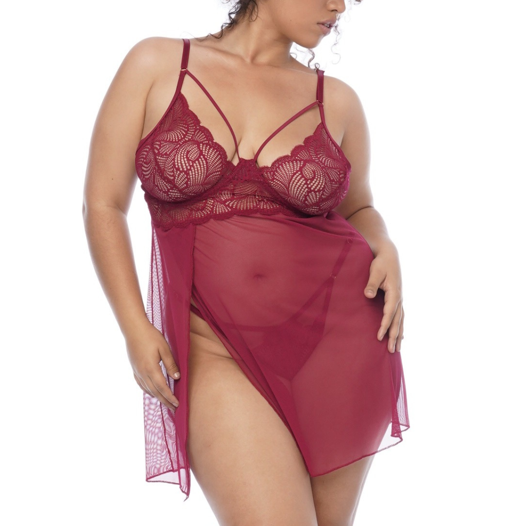 Babydoll Susurro de Seda